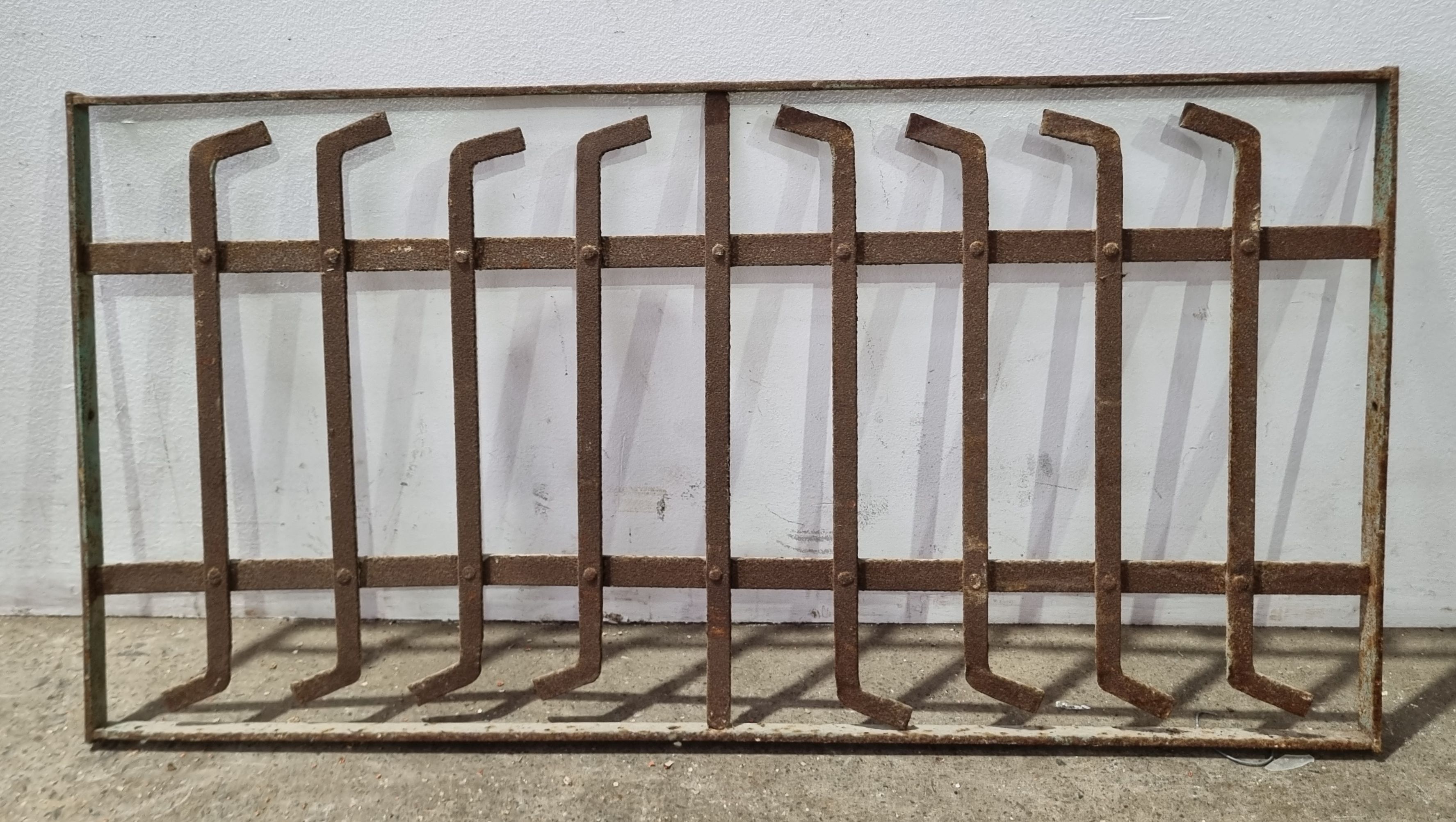 A Wrought Iron Panel