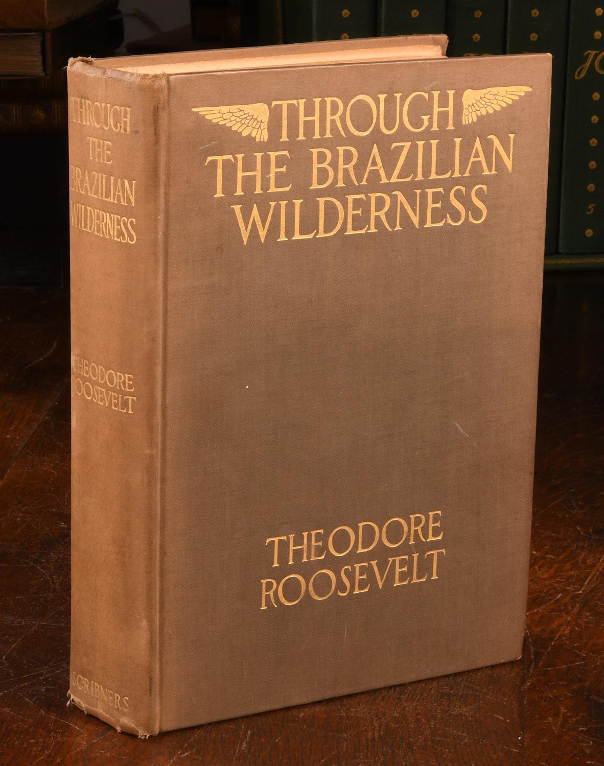 Books Theo Roosevelt Signed Brazilian Wilderness Millea - 