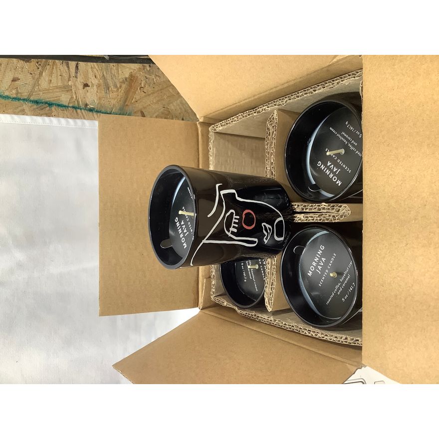 (4) Room Essentials 5oz Morning Java Scented Candle