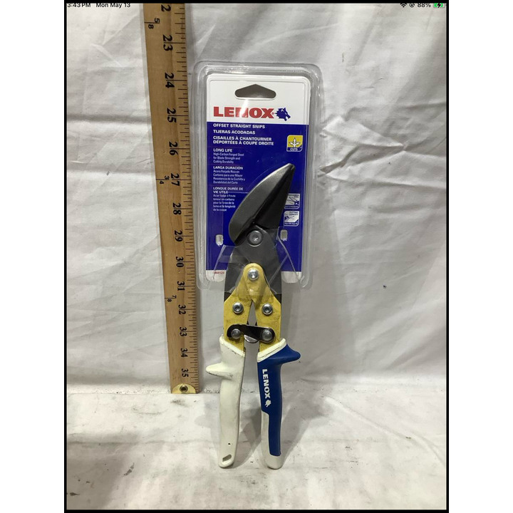 Lenox Offset Straight Snips