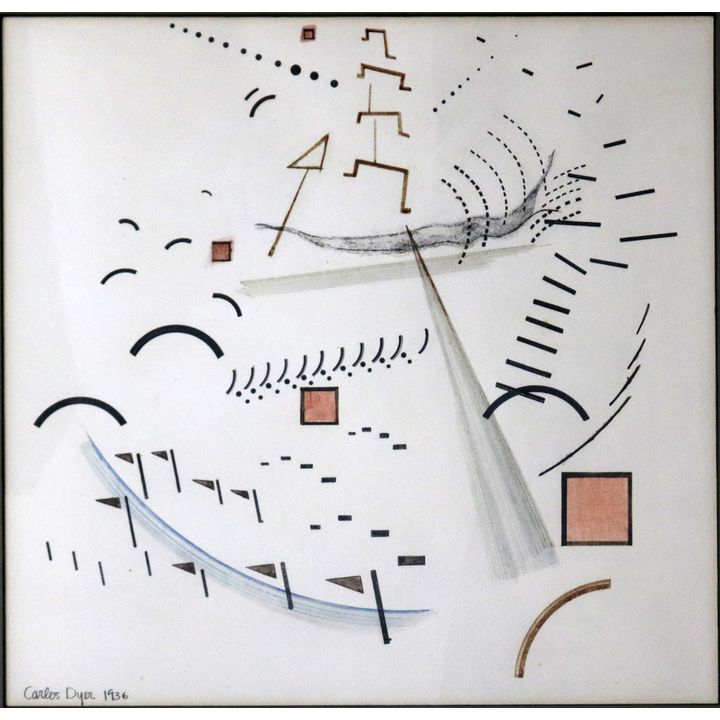 Works on paper, Carlos Dyer