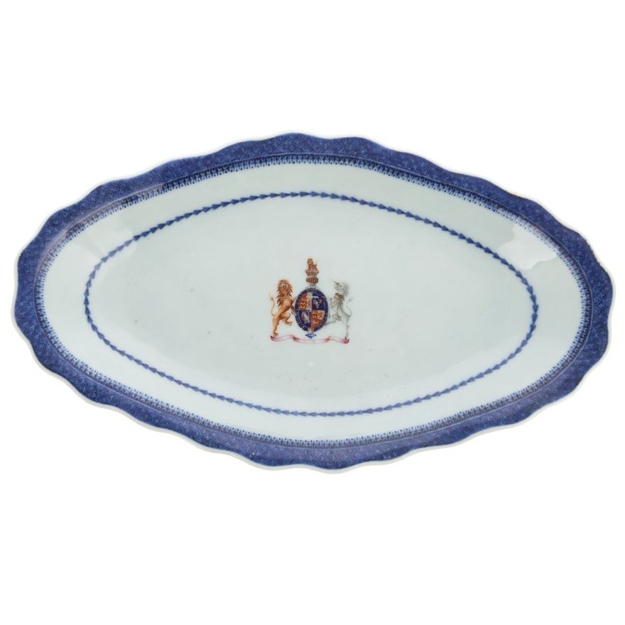 Chinese Export Prince Regent Dish