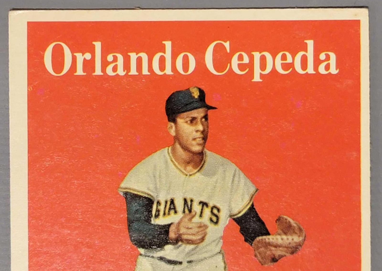 1970 Topps - Orlando Cepeda #555 (First Base) (Baseball Ha…