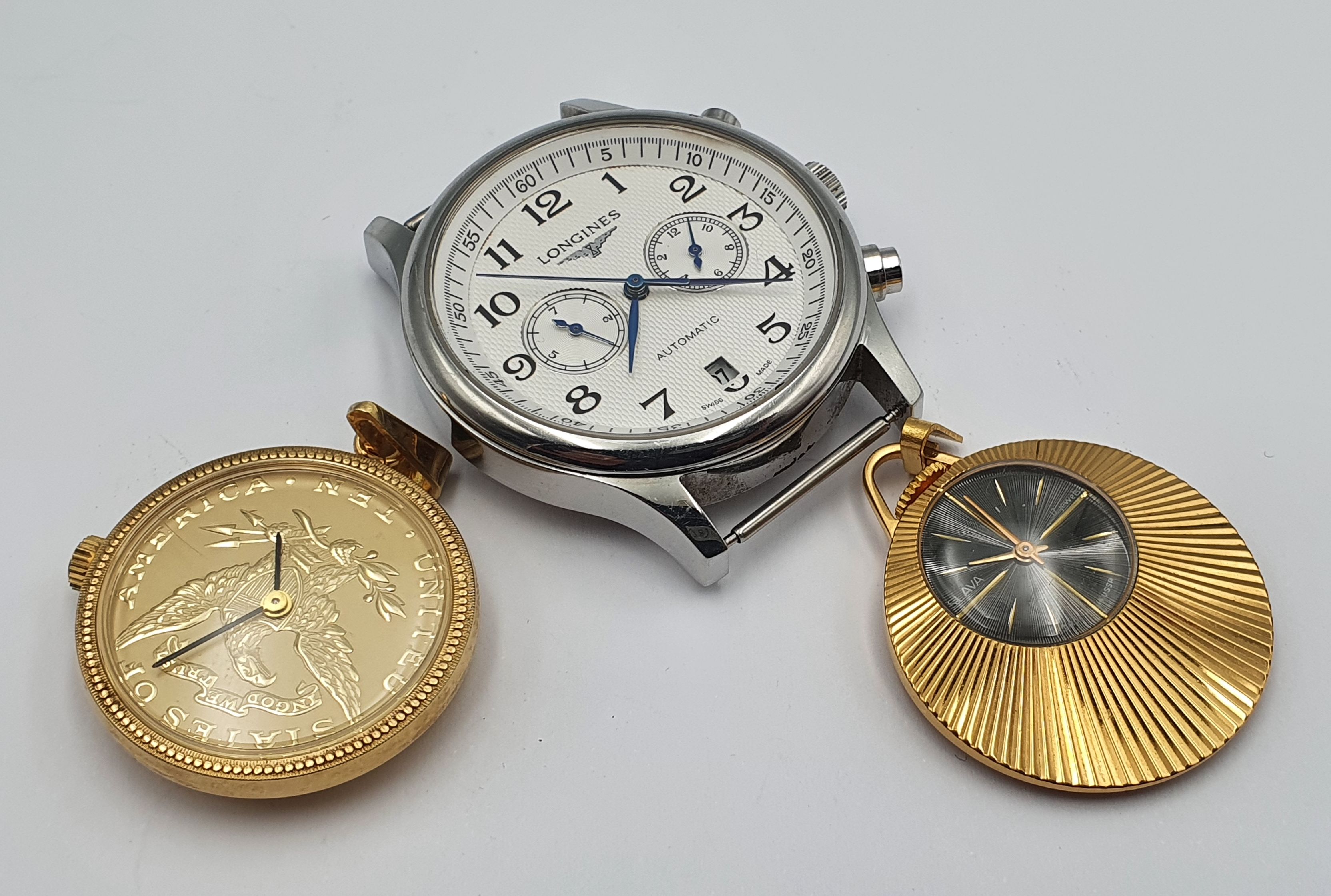 286 · THREE VARIOUS WATCHES