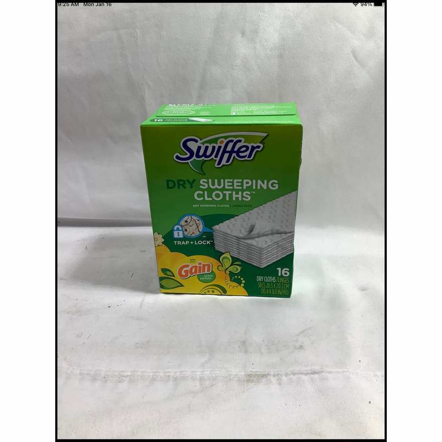 Swiffer 16ct Dry Sweeping Cloths Gain Scent