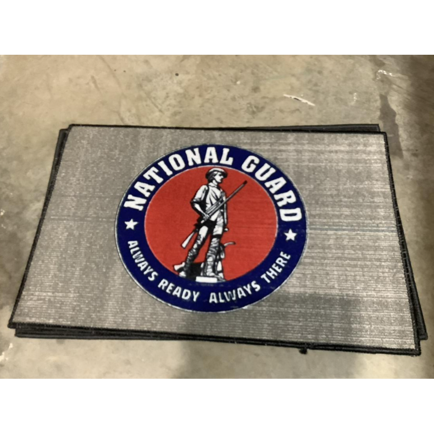 National Guard Door Mat 27"x18"