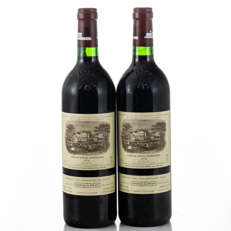 2 Bottles 1999 Chateau Lafite Rothschild, 1st Growth, Pauillac, Bordeaux, France 95WA