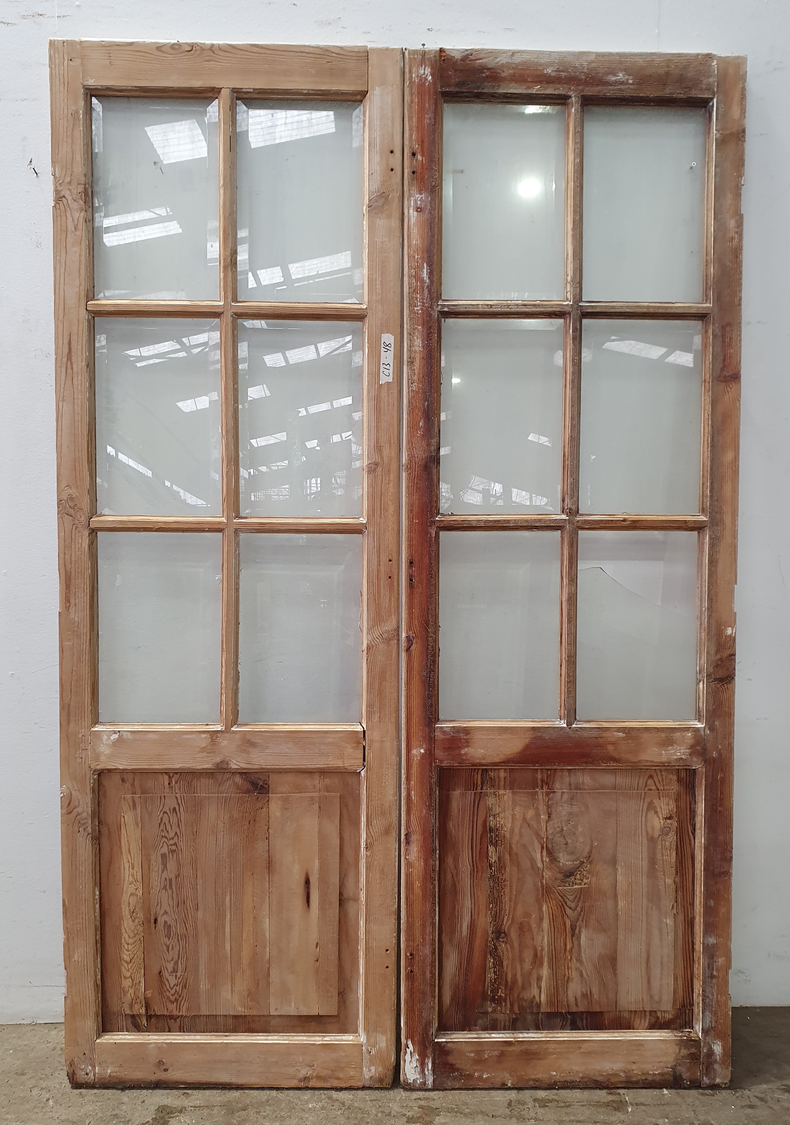 1178 · A PAIR OF RUSTIC DOORS