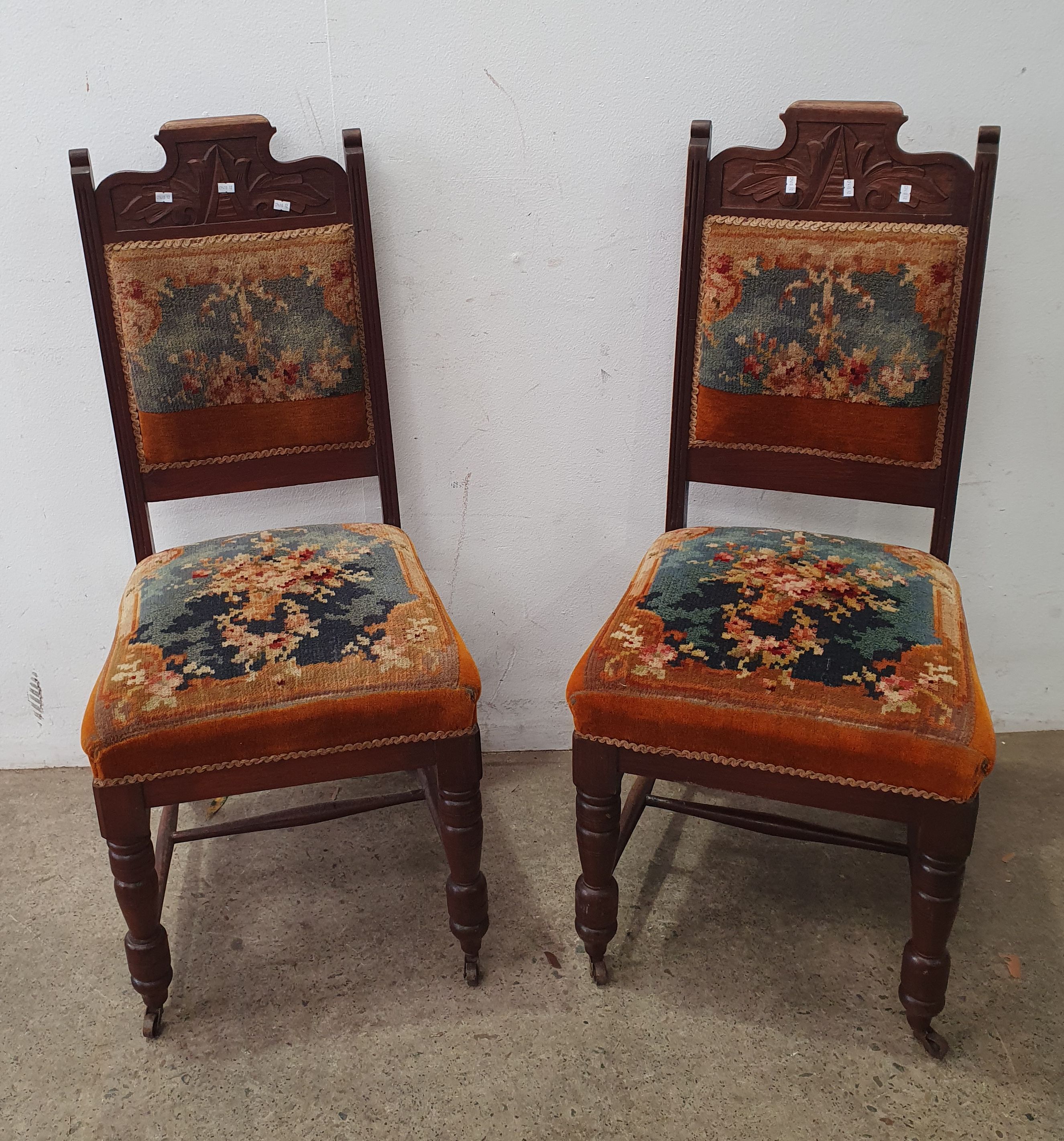 A Pair Of Edwardian Chairs