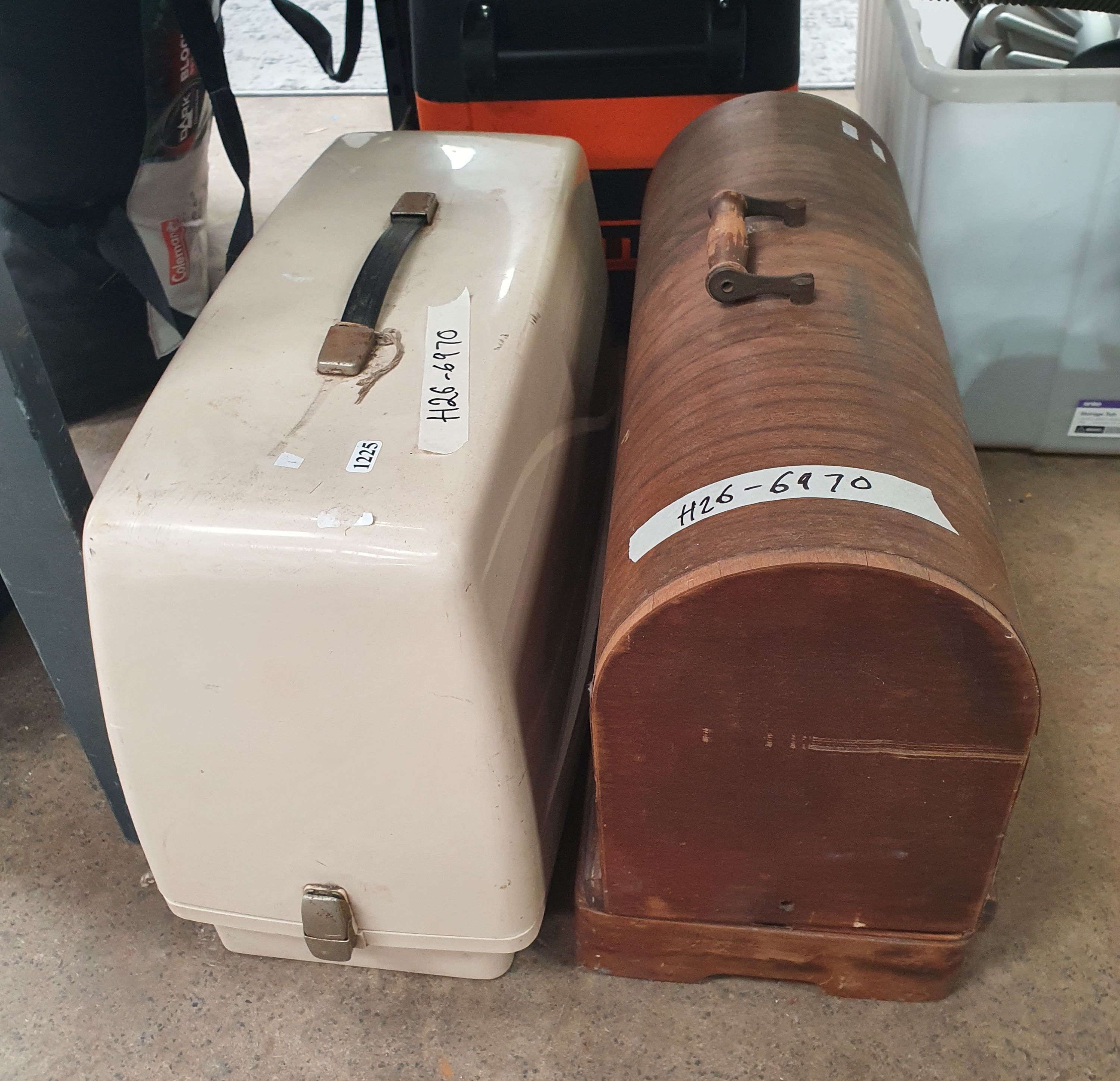 1225 · TWO SEWING MACHINES