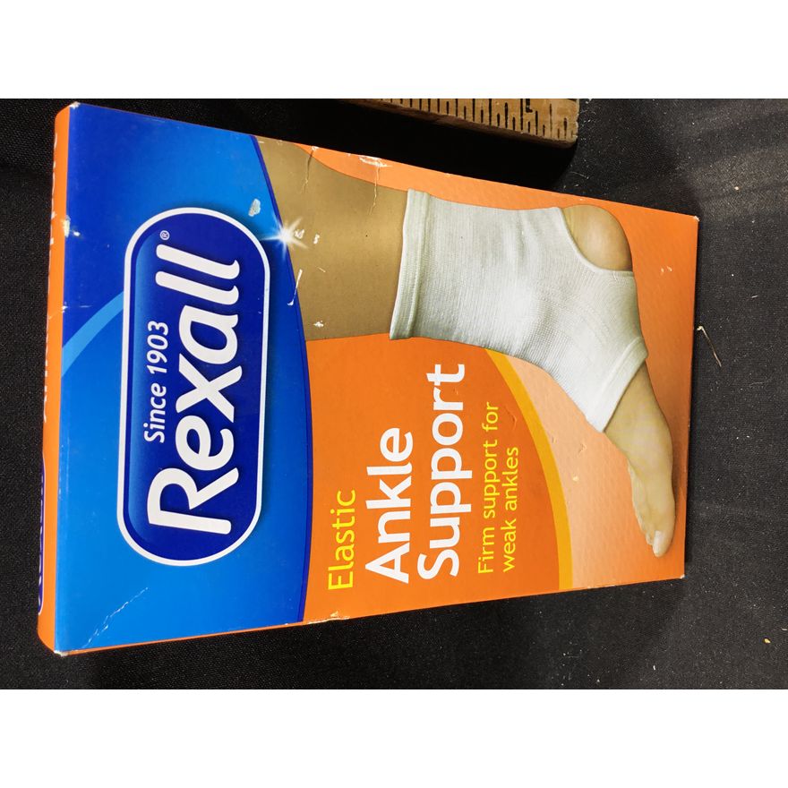 Rexall Elastic Ankle Support - Firm Support for Weak Ankles