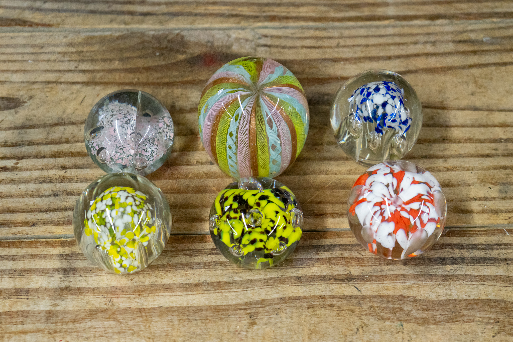 Collection of Glass Paperweights | Harritt Group, Inc
