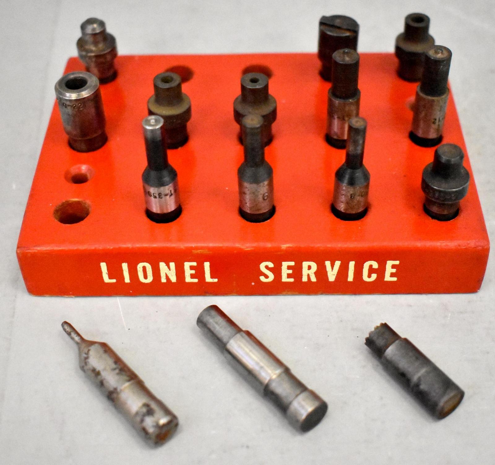 Lionel ST-350 Rivet Press with Hobby Horse Tools & Tool Block VG – Trainz