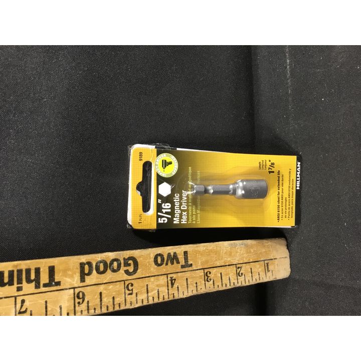 (Buying 2) Hillman 5/16" Magnetic Hex Drive Length 1 7/8"