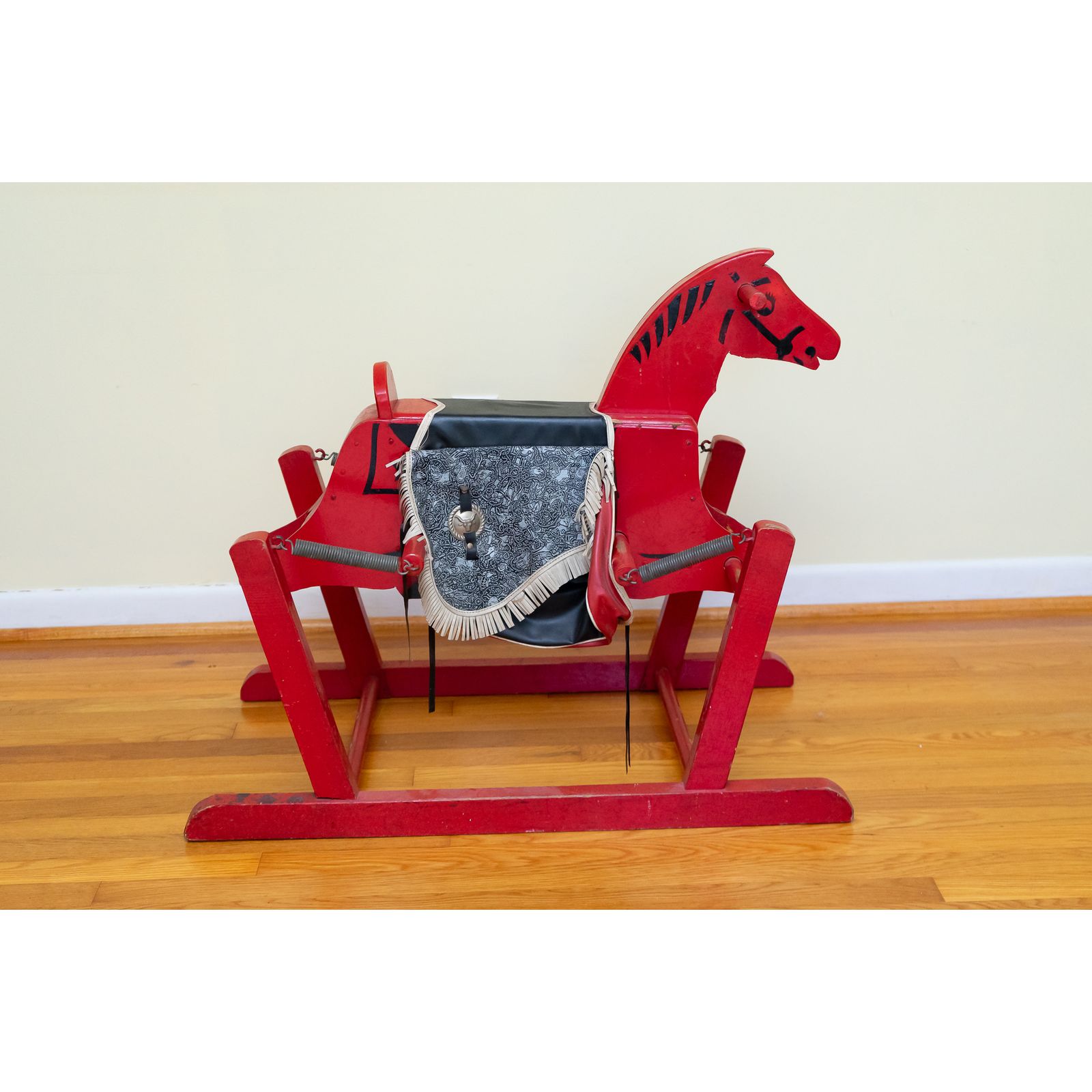 Child's Spring Rocking Horse 1950's Child Spring Rocking Horse | Harritt Group, Inc