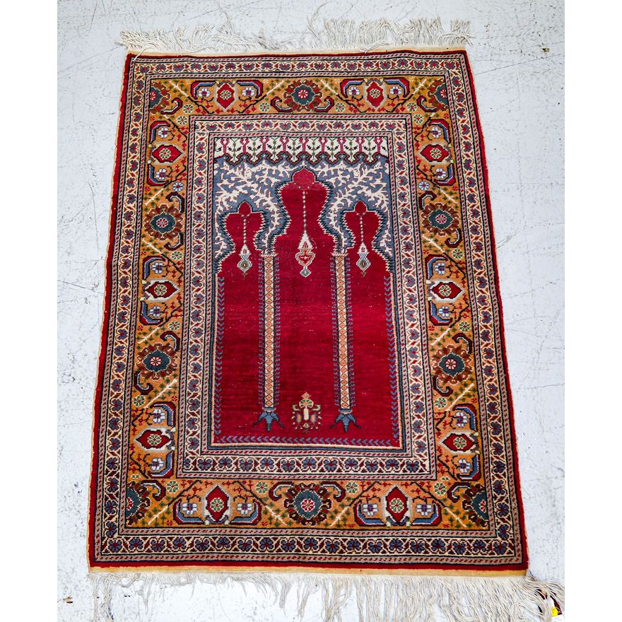 Prayer Rug, Turkey, 2.11 x 4.1
