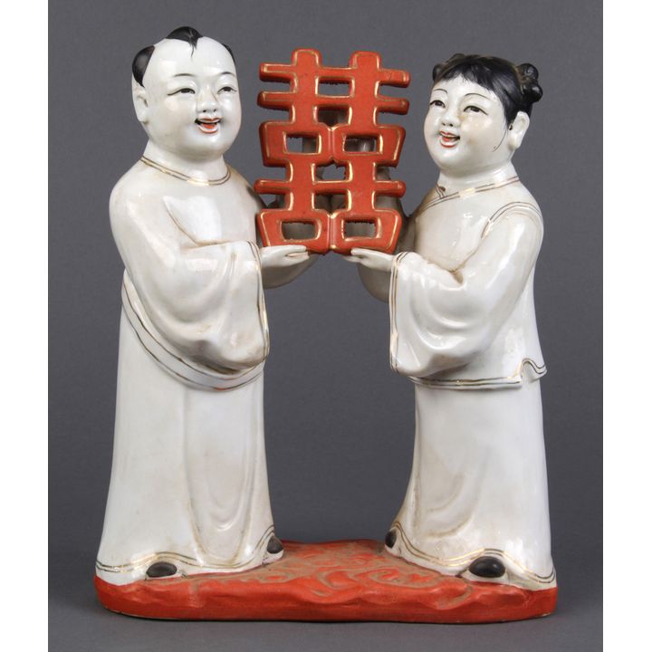 Chinese Porcelain Figures, Shuangxi