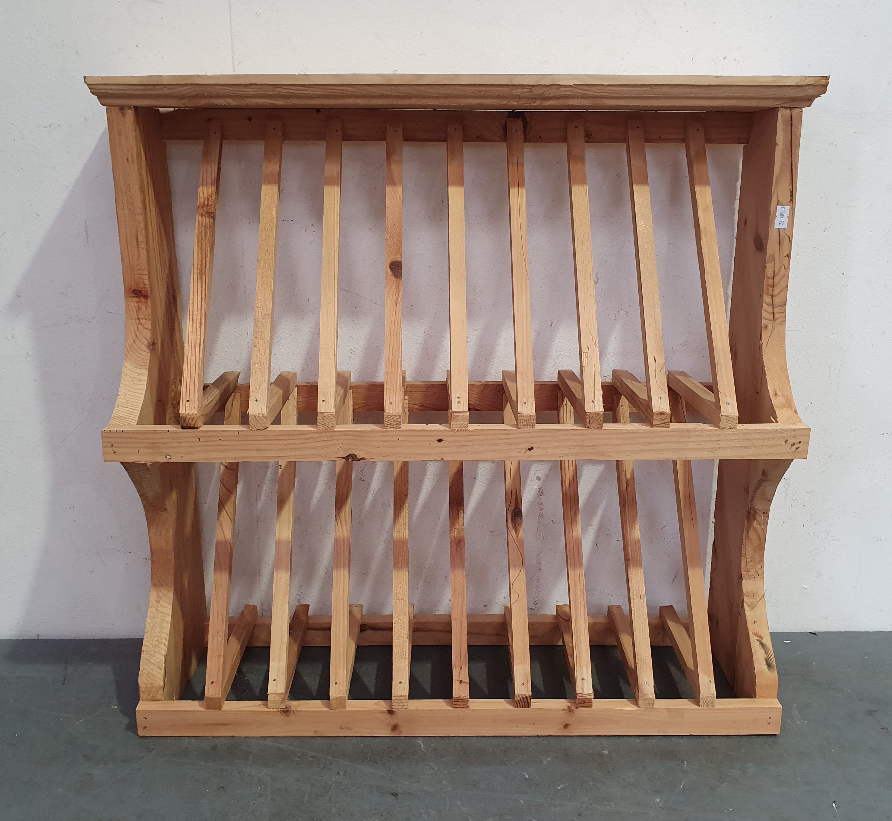 A Pine Plate Rack