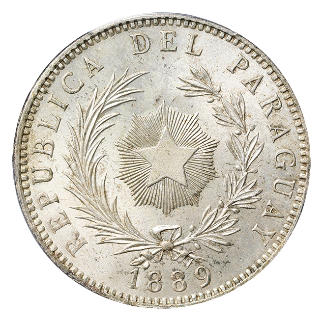 並品】ウルグアイ 1ペソ銀貨(1893年) 【公式通販】