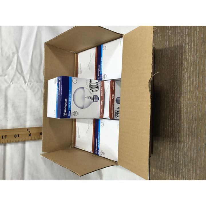 Buying (6) Westinghouse 40W 120V Incandescent Light Bulbs