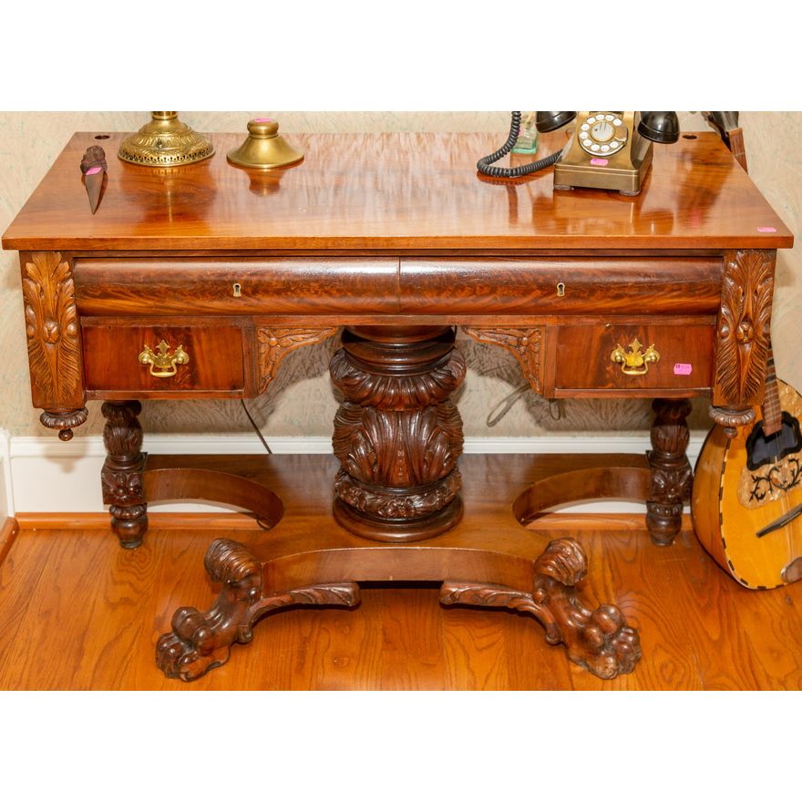 American Classical Style Mahogany Desk