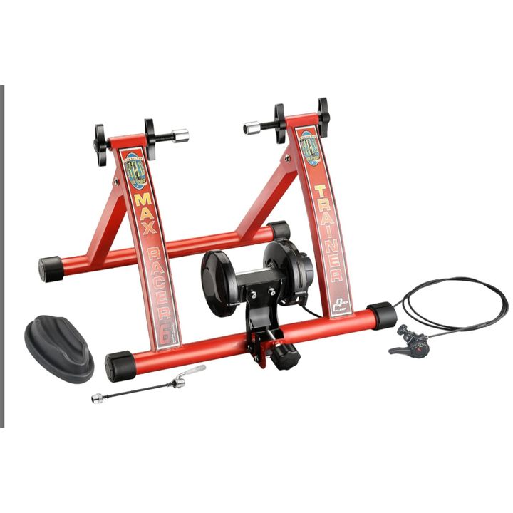 Rad Cycles Max Racer 7 Levels Of Smooth Magnetic Resistance Bicycle Trainer- In Box