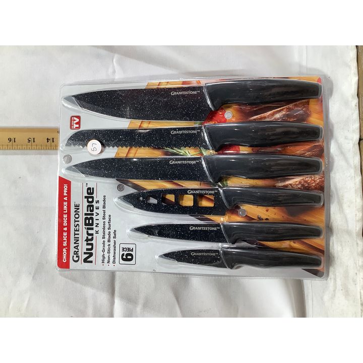 GraniteStone NutriBlade 6pc Knife Set