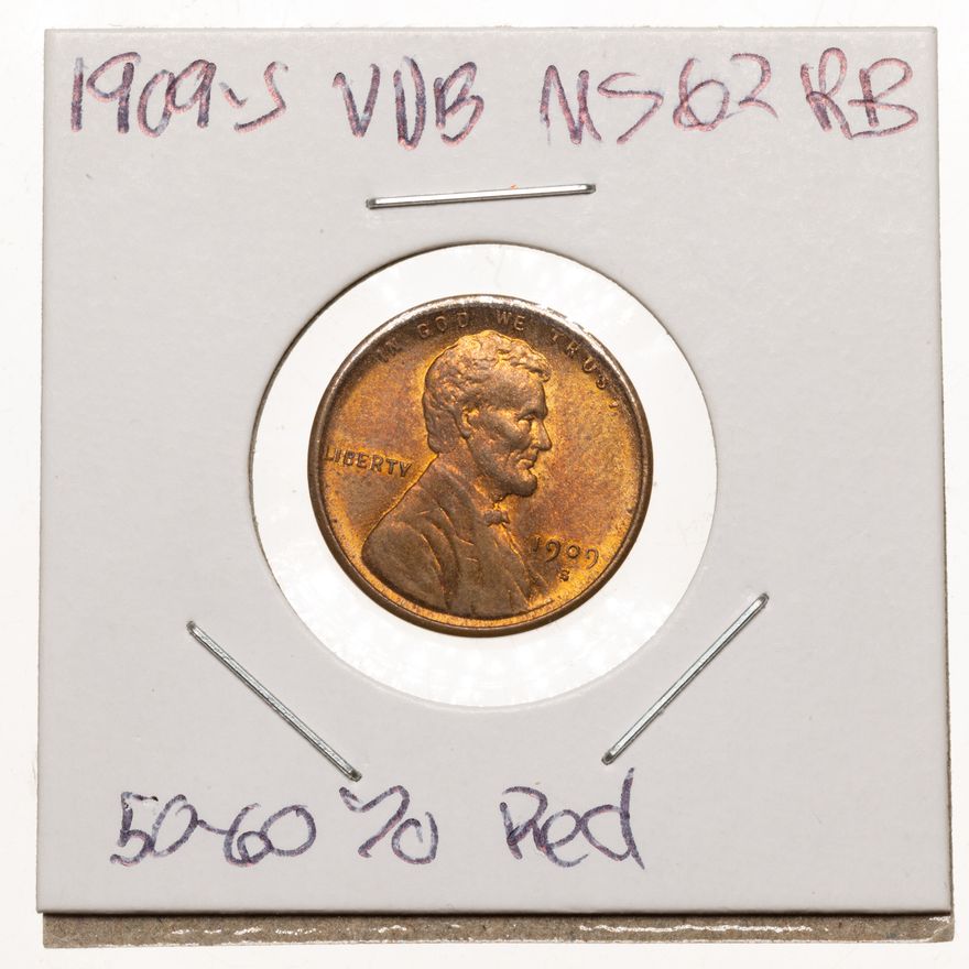 1909-S VDB MS62 RB