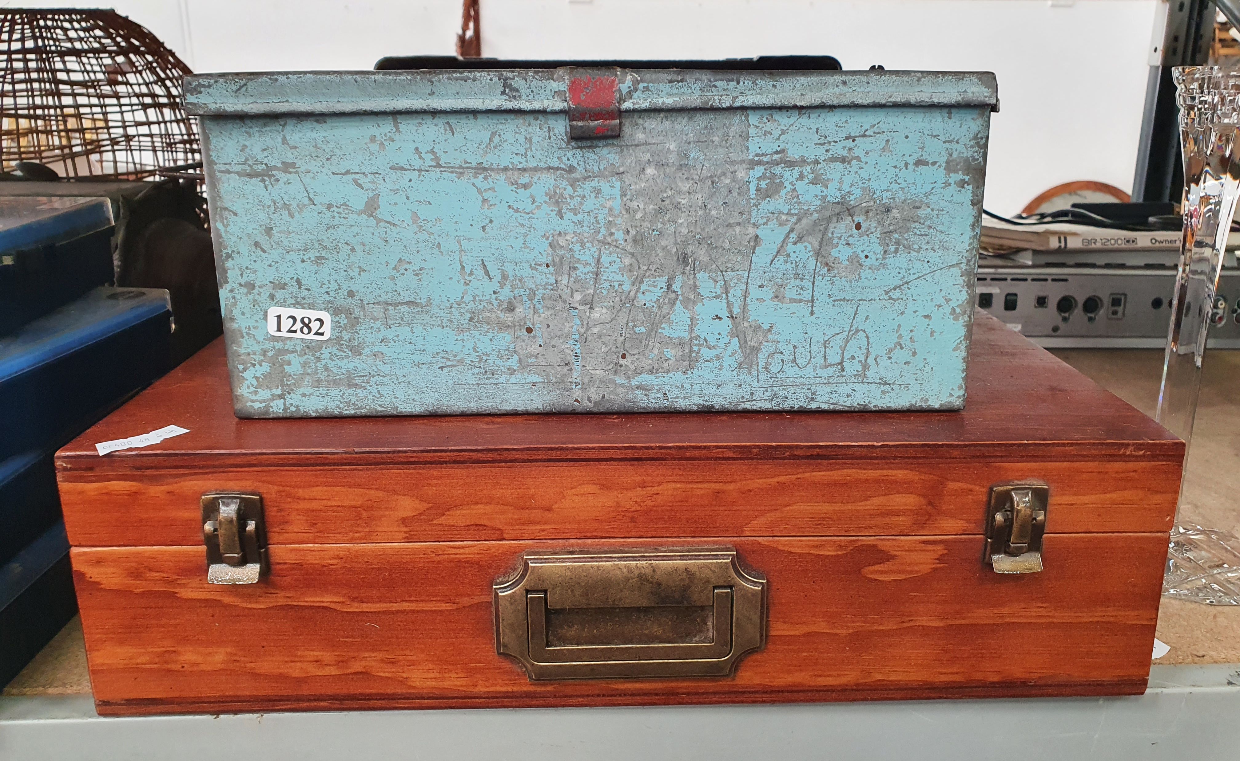 A Vintage Metal Box