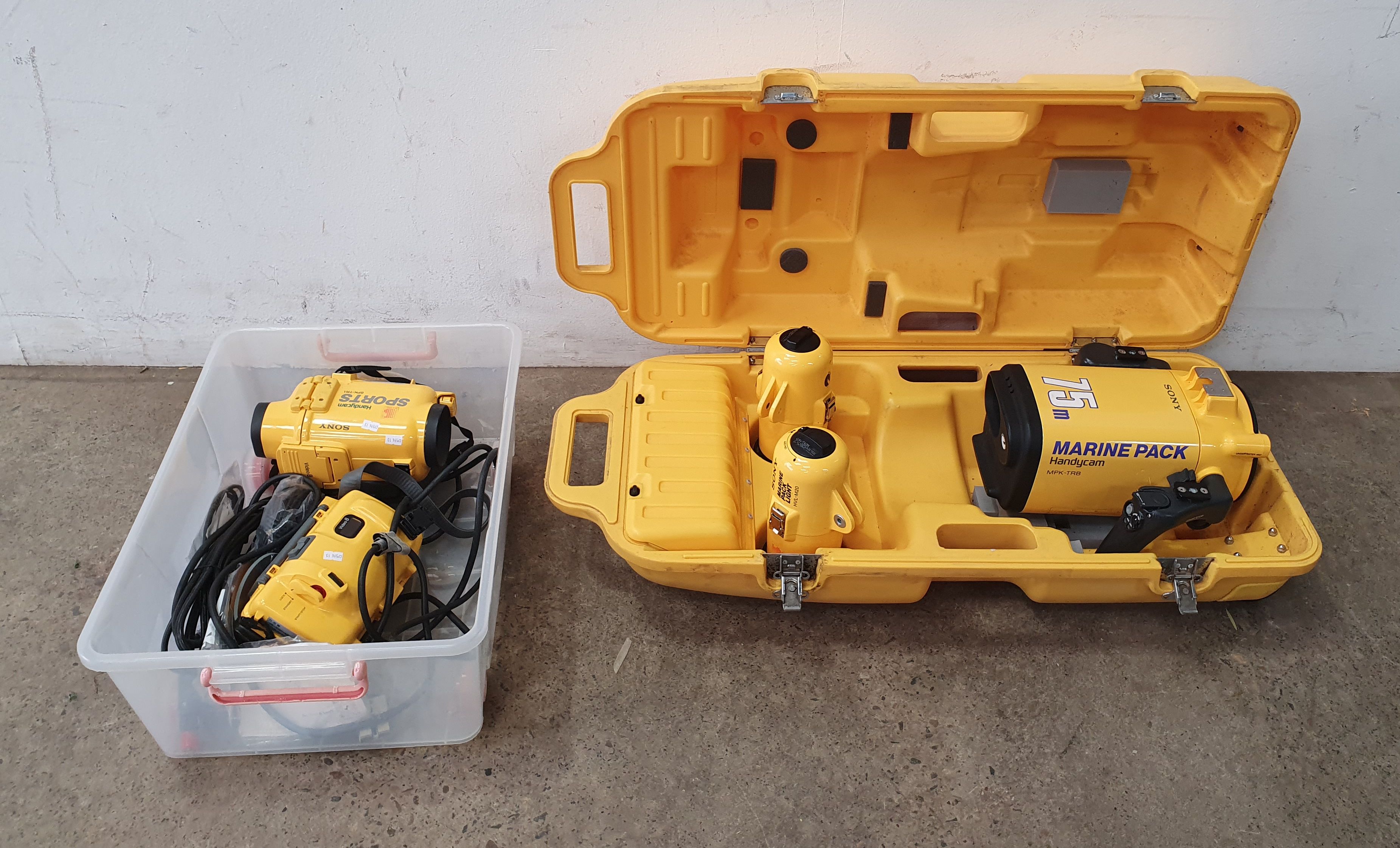 A SONY VIDEO 8 MARINE PACK