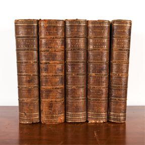 DAVID HUME LEATHER BOUND HISTORY OF ENGLAND 1806