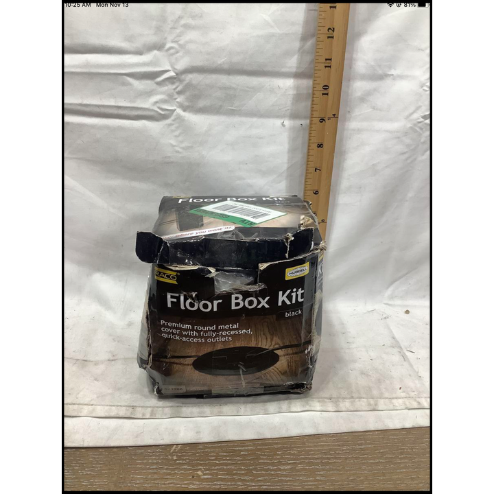 Raco Floor Box Kit- Black
