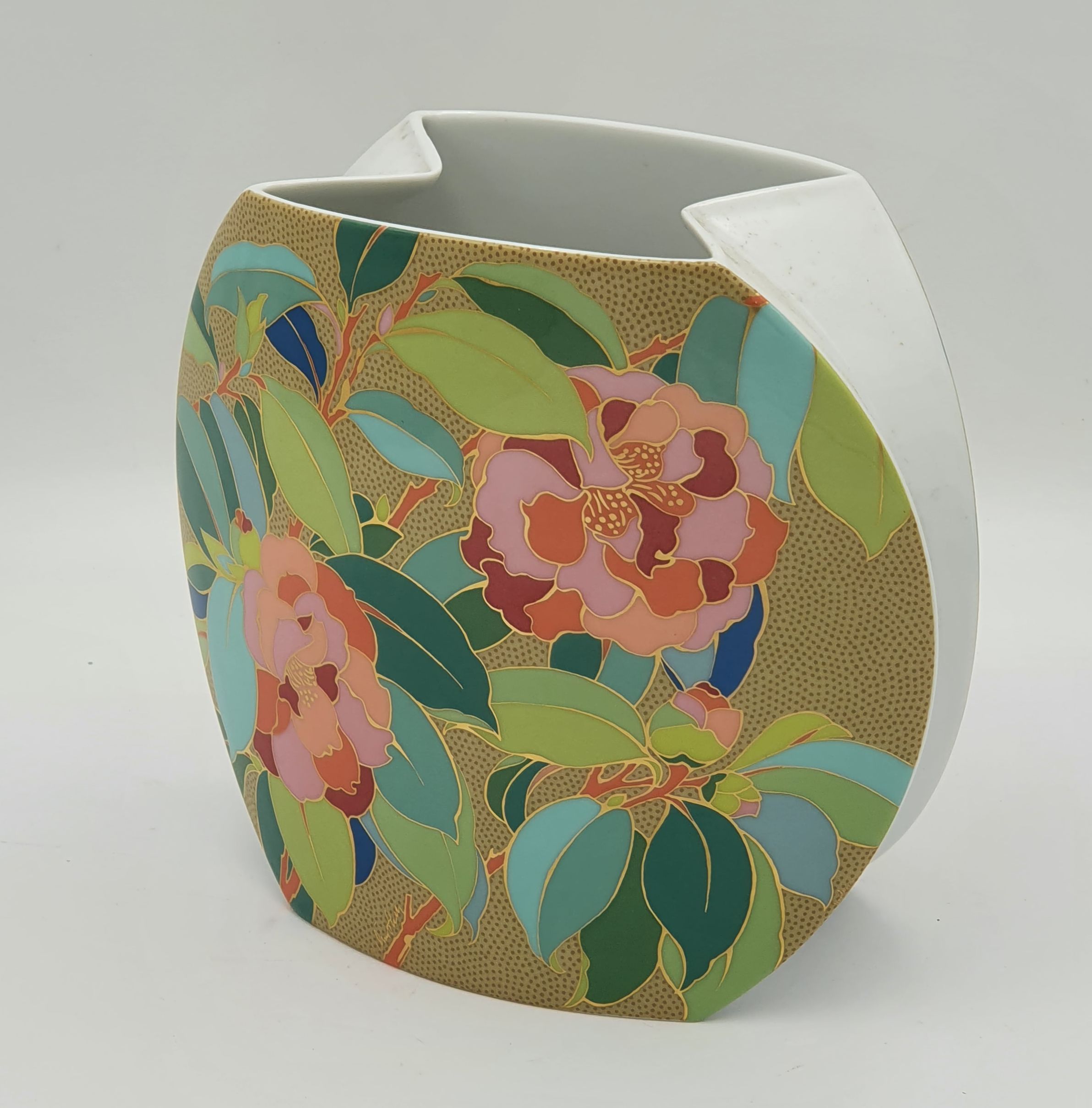 A Rosenthal 'Tropia' Ceramic Vase