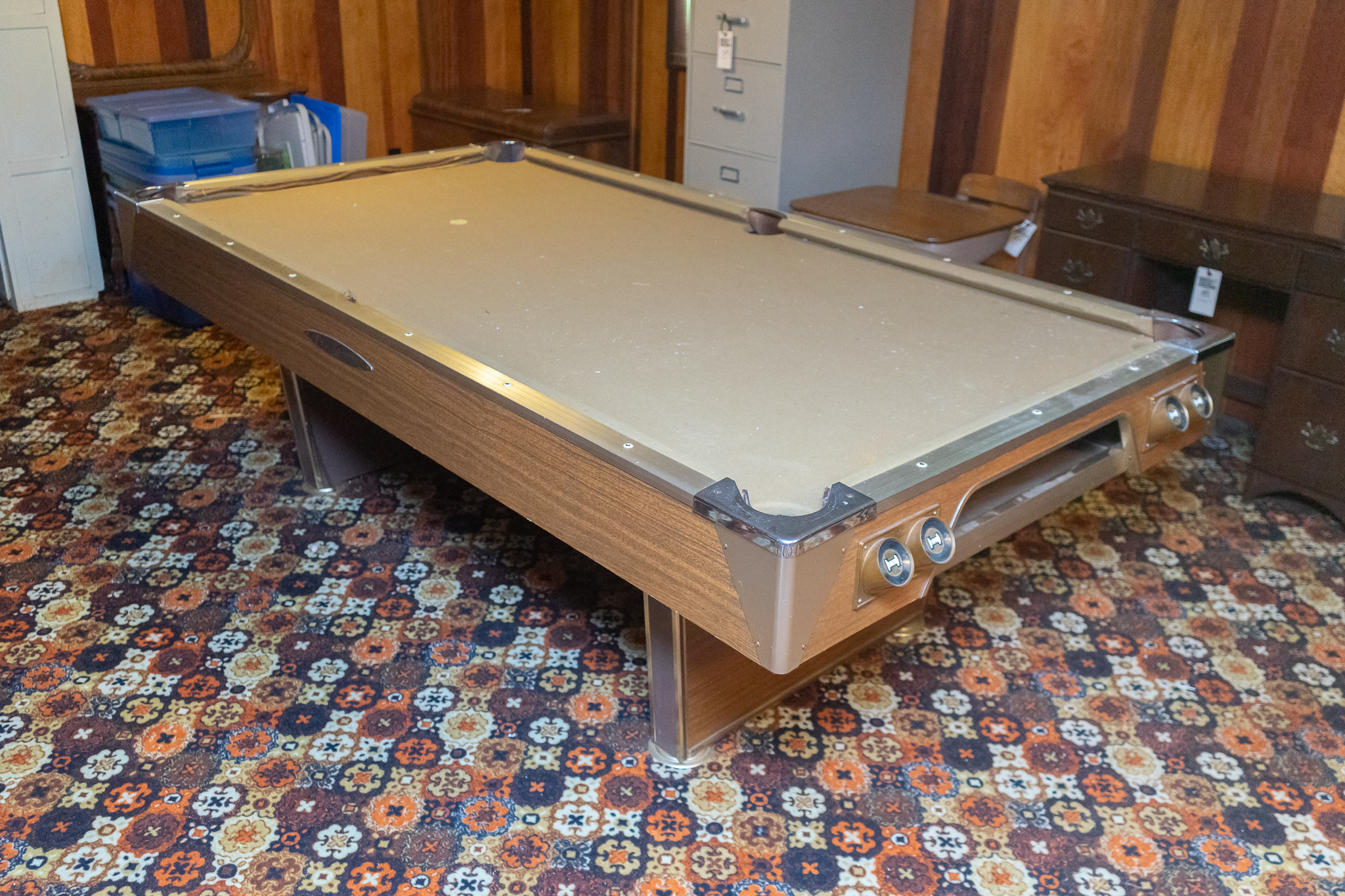 Frederick-Willys Mid Century Pool Table | Harritt Group, Inc