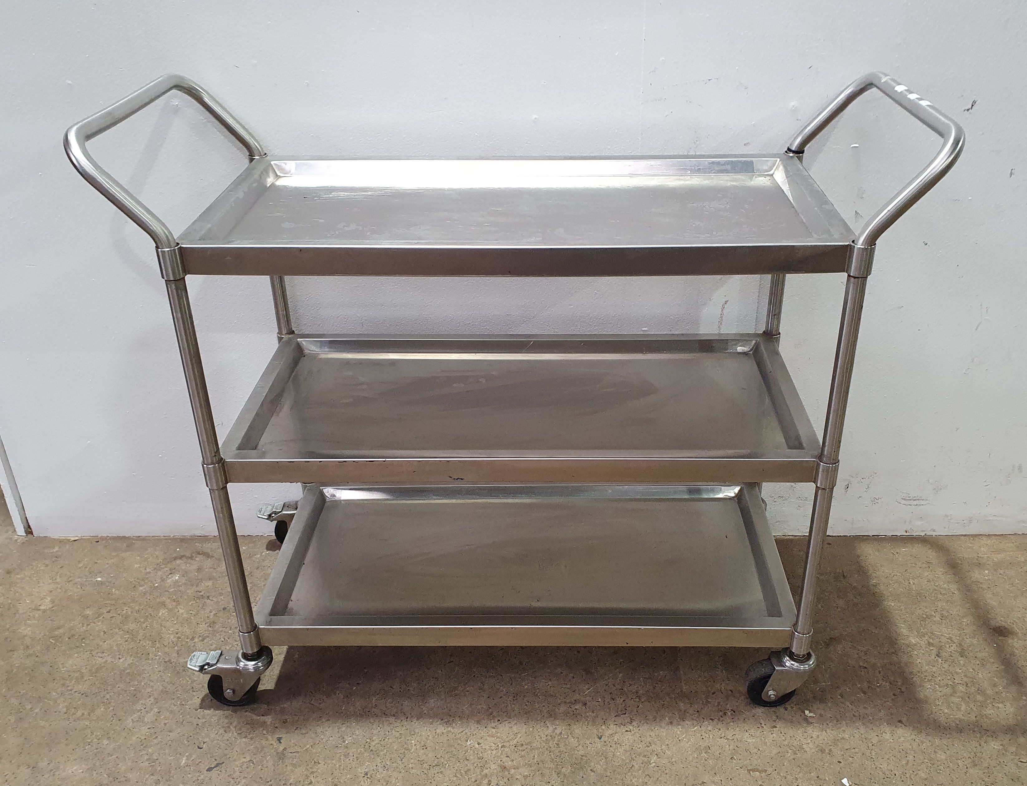 1059 · A STAINLESS STEEL TROLLEY