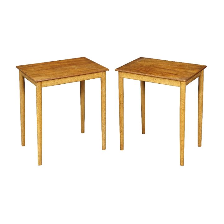 Pair of Swedish Modern Borge Mogensen occasional tables
