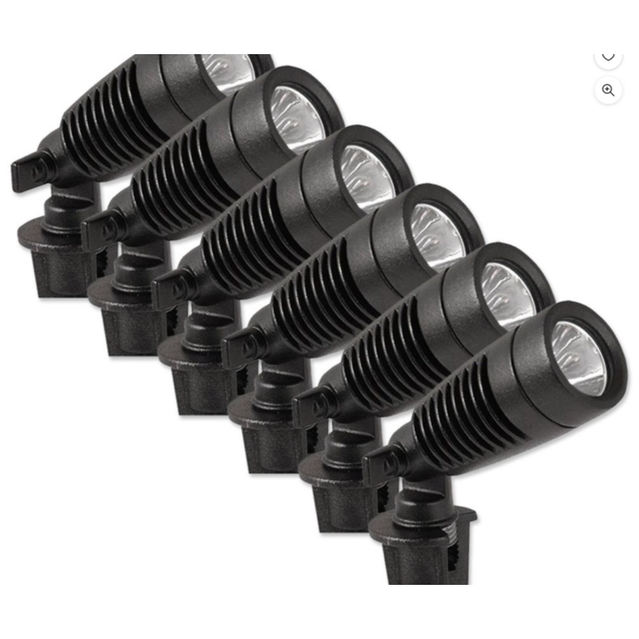 Moonrays Low Voltage LED Spot Lights 6 Pack