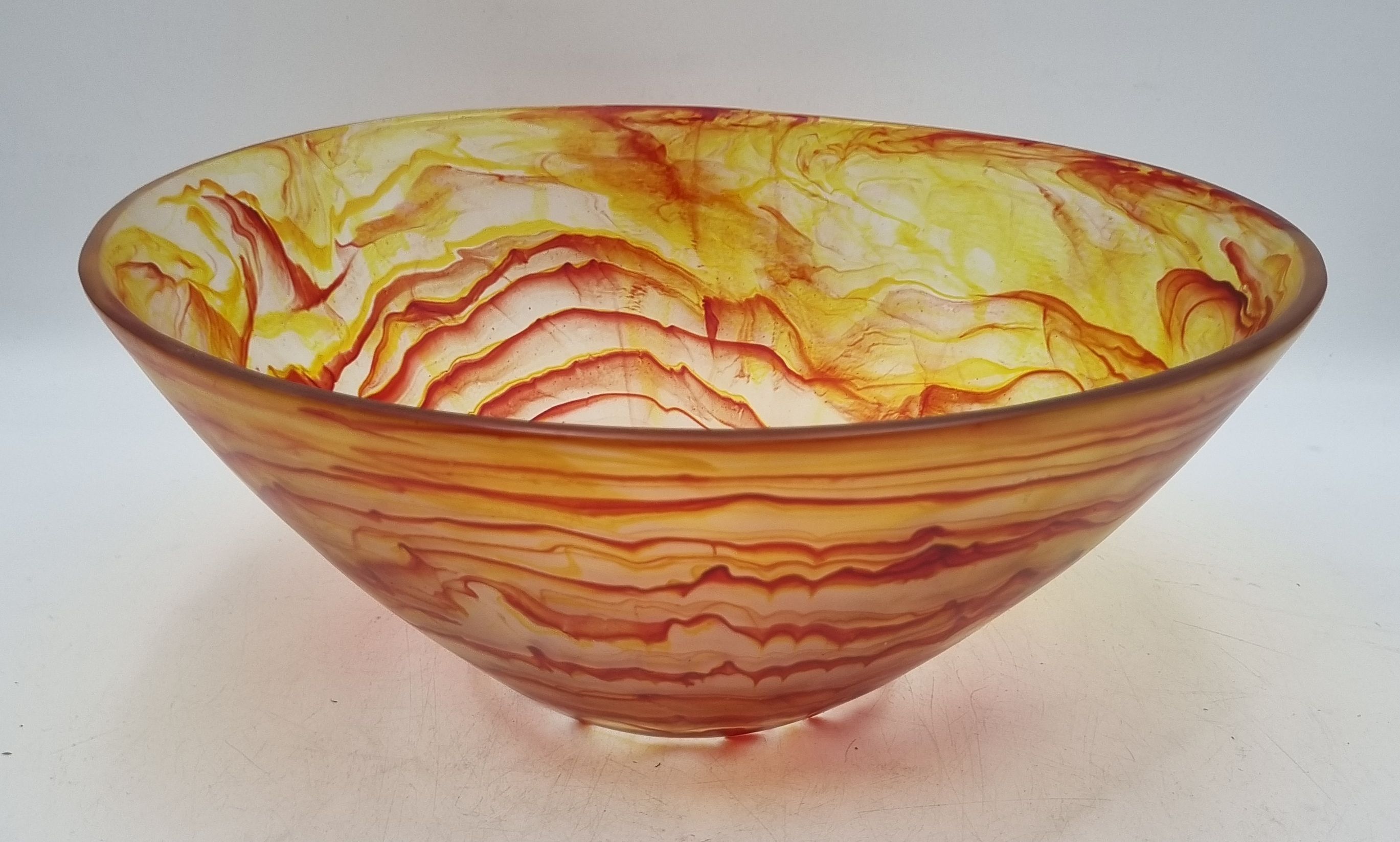 A BON CHEF RESIN SALAD BOWL